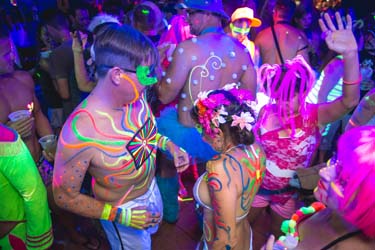 Blackout Glow Party 2014 photo - Duval Street, Key West